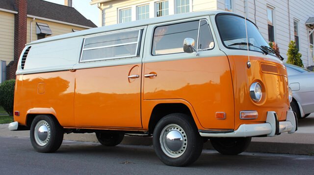 VW Bus for Nucleus Raw Foods mobile operation