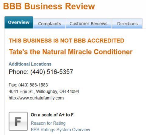 Tates-Better-Business-Bureau-review