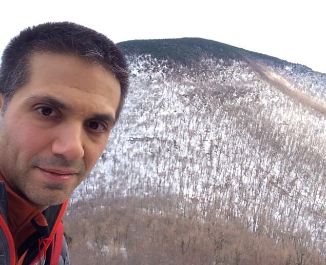 John Fallucca in the Catskill Mountains
