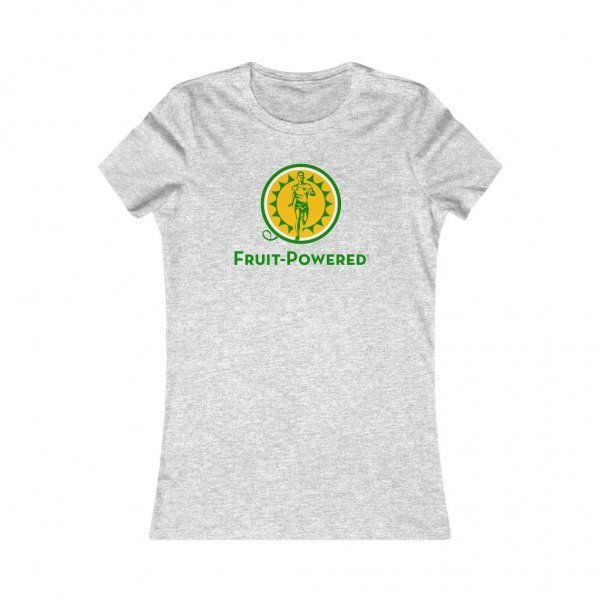 Women's Favorite Tee | Fruit-Powered Logo | Green Wordmark - Image 6