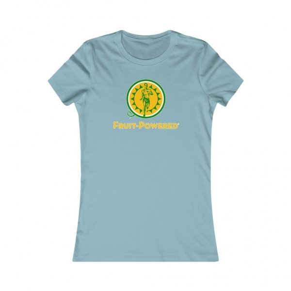 Women's Favorite Tee | Fruit-Powered Logo | Gold Wordmark - Image 3