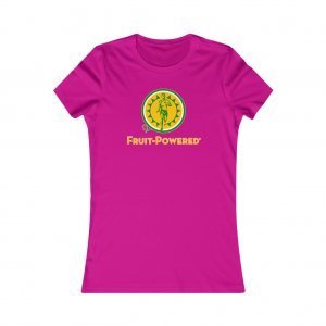 Women's Favorite Tee | Fruit-Powered Logo | Gold Wordmark
