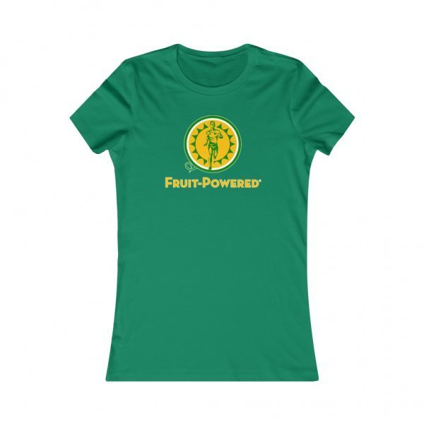 Women's Favorite Tee | Fruit-Powered Logo | Gold Wordmark - Image 2
