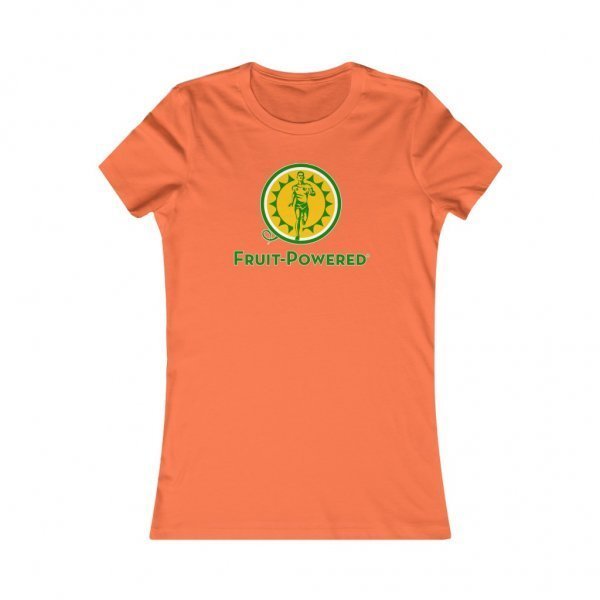 Women's Favorite Tee | Fruit-Powered Logo | Green Wordmark - Image 2