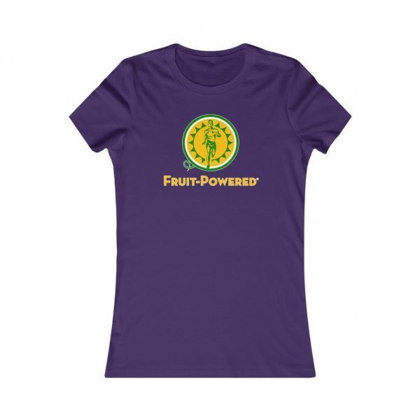 Women's Favorite Tee | Fruit-Powered Logo | Gold Wordmark - Image 6