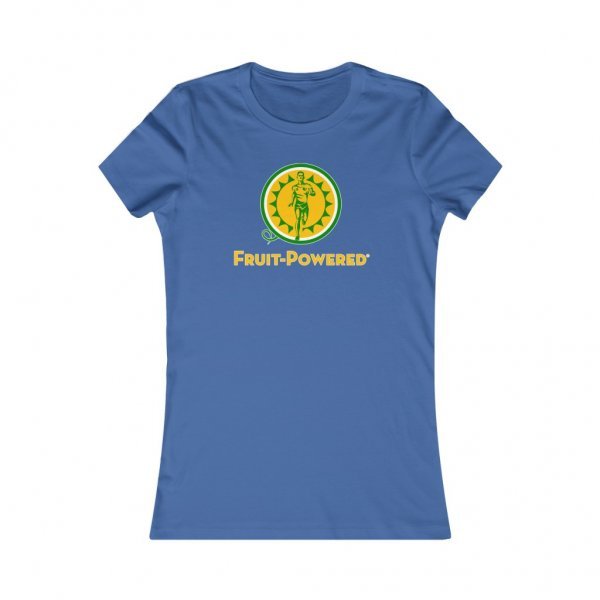 Women's Favorite Tee | Fruit-Powered Logo | Gold Wordmark - Image 4