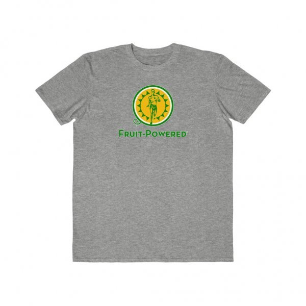 Men's Lightweight Fashion Tee | Fruit-Powered Logo | Green Wordmark - Image 5