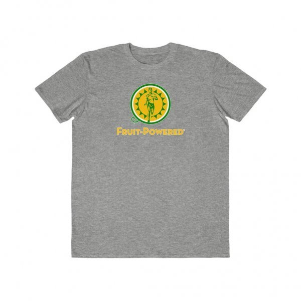 Men's Lightweight Fashion Tee | Fruit-Powered Logo | Gold Wordmark - Image 2