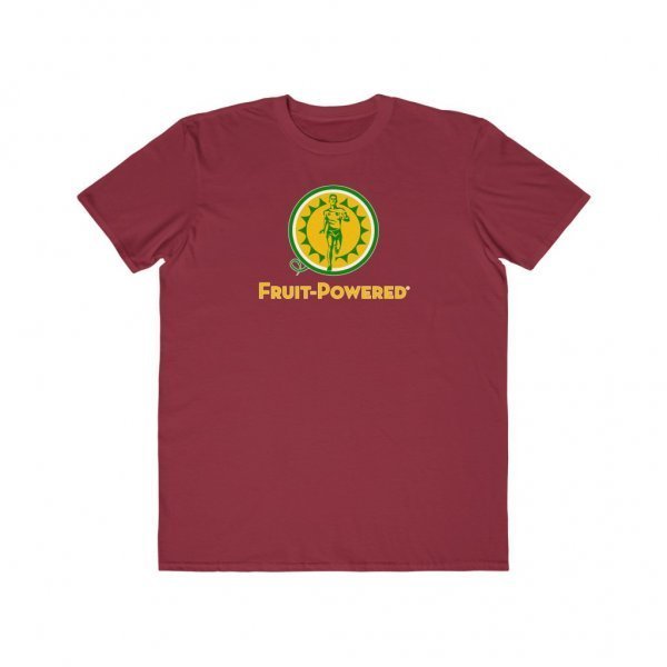 Men's Lightweight Fashion Tee | Fruit-Powered Logo | Gold Wordmark - Image 7