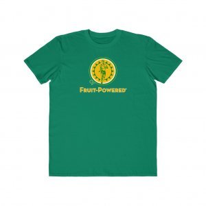 Men's Lightweight Fashion Tee | Fruit-Powered Logo | Gold Wordmark