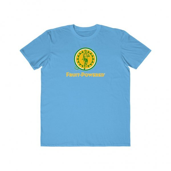 Men's Lightweight Fashion Tee | Fruit-Powered Logo | Gold Wordmark - Image 5