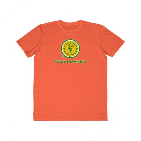 Men's Lightweight Fashion Tee | Fruit-Powered Logo | Green Wordmark - Image 3