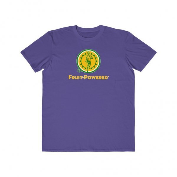 Men's Lightweight Fashion Tee | Fruit-Powered Logo | Gold Wordmark - Image 6