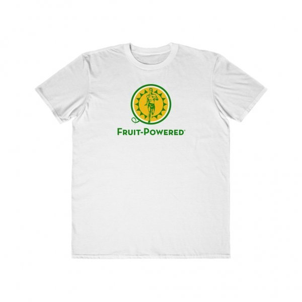 Men's Lightweight Fashion Tee | Fruit-Powered Logo | Green Wordmark - Image 2