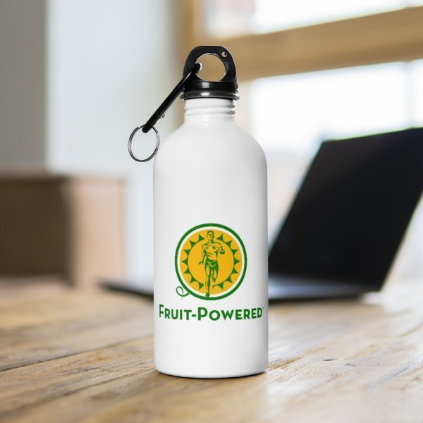 Stainless Steel Water Bottle | Fruit-Powered Logo - Image 2