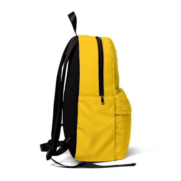 Unisex Classic Backpack | Fruit-Powered Logo | Gold - Image 2