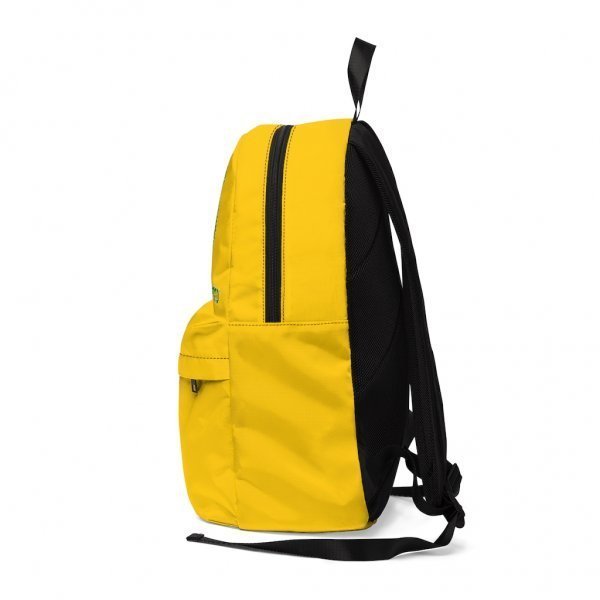Unisex Classic Backpack | Fruit-Powered Logo | Gold - Image 3
