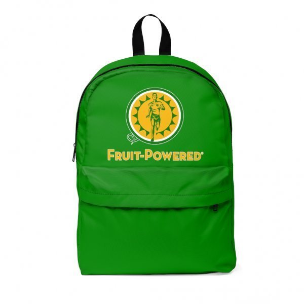 Unisex Classic Backpack | Fruit-Powered Logo | Green