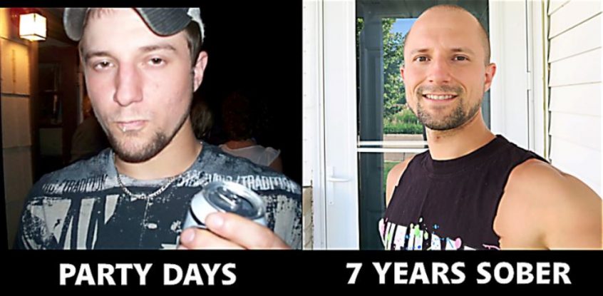 Matt Bennett - party days vs. seven years sober - Fruit-Powered