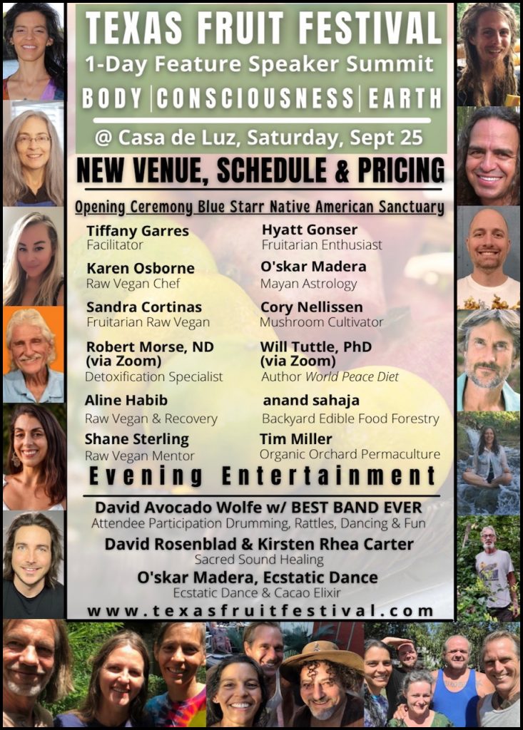 Texas Fruit Festival featured speakers - Fruit-Powered